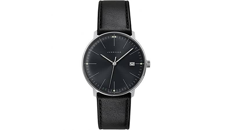 Junghans Men's 'max Bill' Quartz Stainless Steel