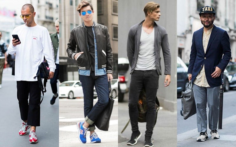 basic style mens sneakers