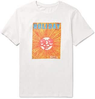 Printed Cotton Jersey T Shirt