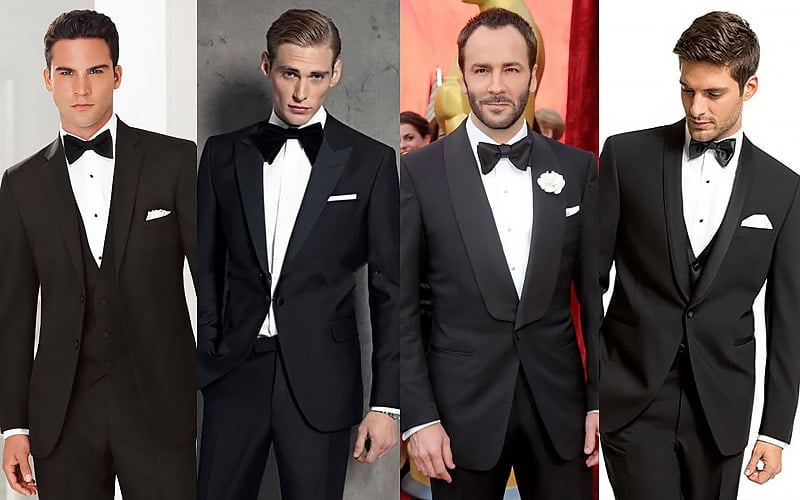 The Black Suit for Black Tie