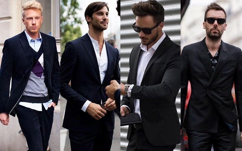 The Black Suit for Business Casual
