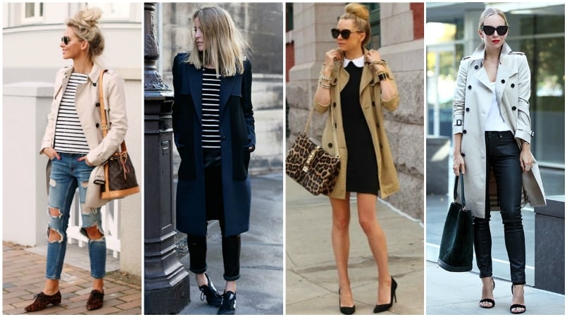 Trench Coat Collage