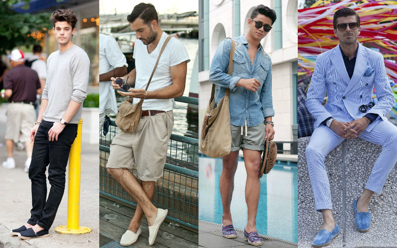 espadrilles mens fashion