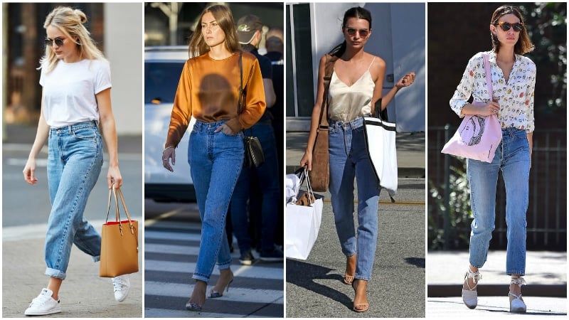 How to Wear Mom Jeans