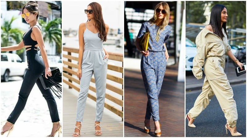 Jumpsuits with High Heels