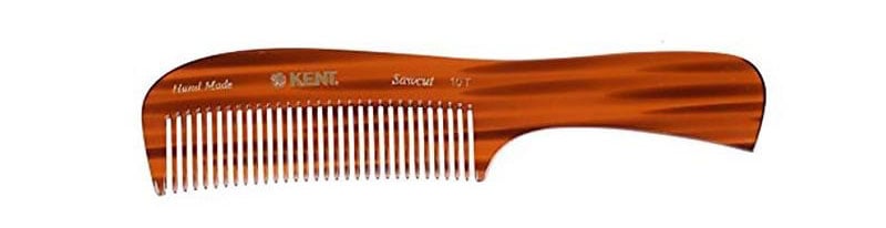 Kent Hand Made Inch Wet Thick Coarse Hair Rake Comb