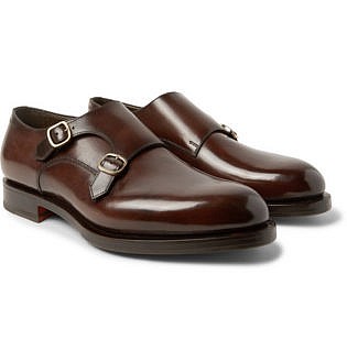 Santoni Monk Strap Shoes