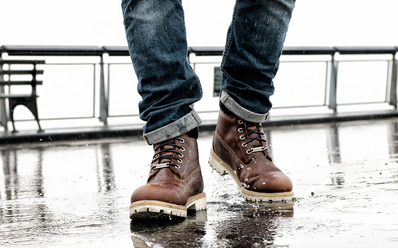 mens casual boots with jeans