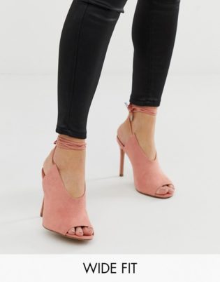 rust colored suede pumps