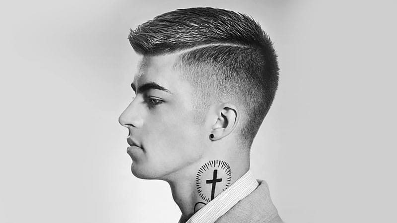 Image of Faux hawk hairstyle for short hair