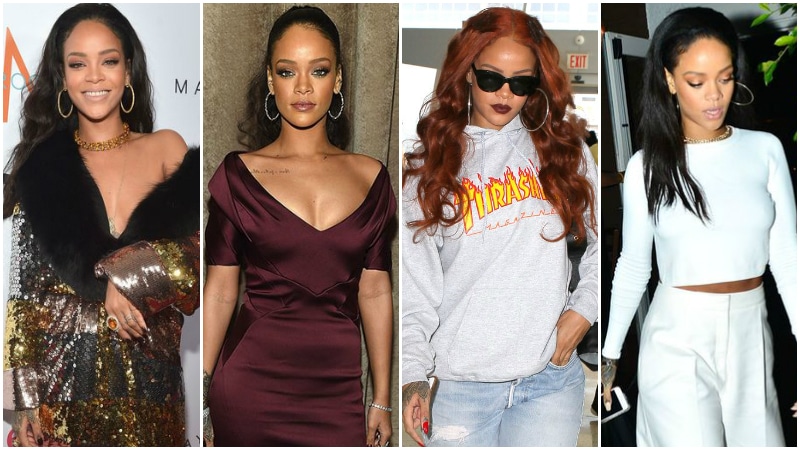 Rihanna Hoop Earrings
