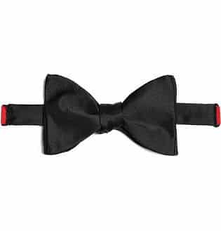 Pre-Tied Silk Bow Tie