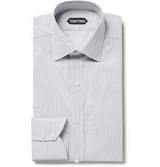 Slim-Fit Striped Cotton Shirt