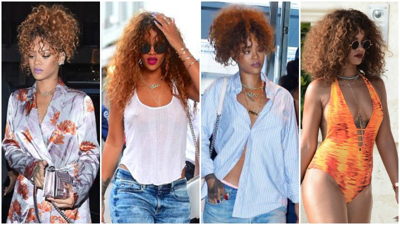 Rihanna Voluminous Curls