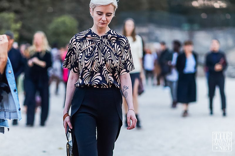 Paris Fashion Week SS17 Street Style