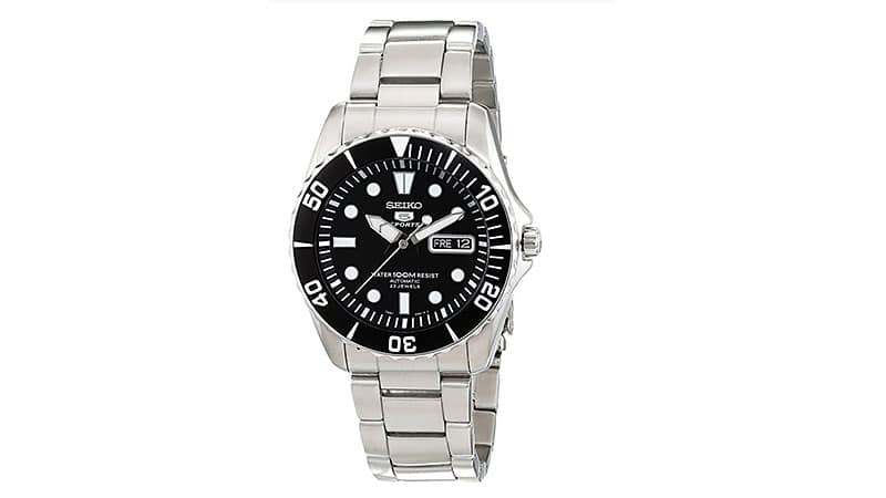 Seiko 5 Black Dial Automatic Watch