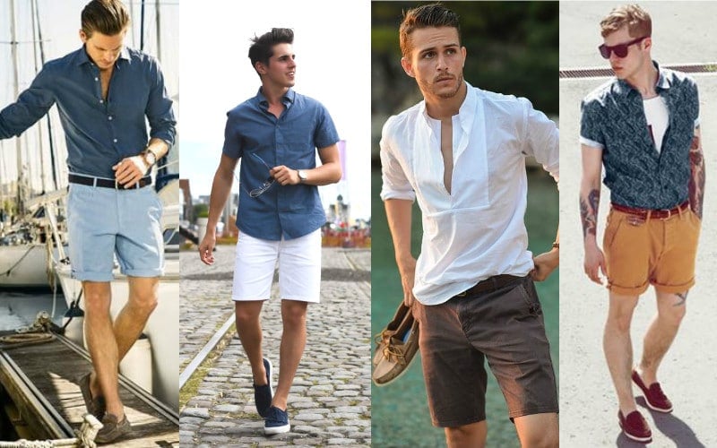 mens summer shorts outfits