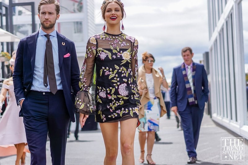 Photo by Colin Gold Best Street Style from Melbourne Cup 2016