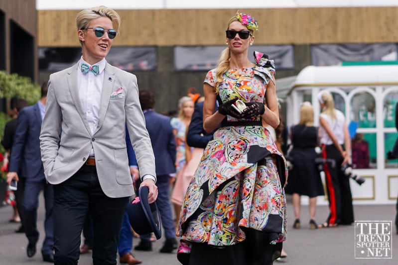 Photo by Colin Gold Best Street Style from Melbourne Cup 2016