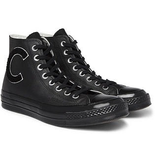 fully black converse