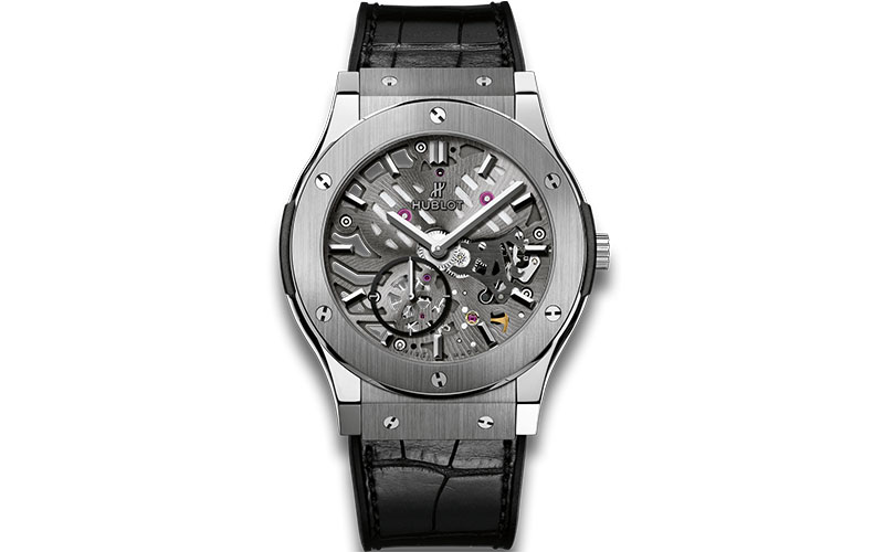 hublot-classic-fusion-ultra-thin-skeleton-titanium