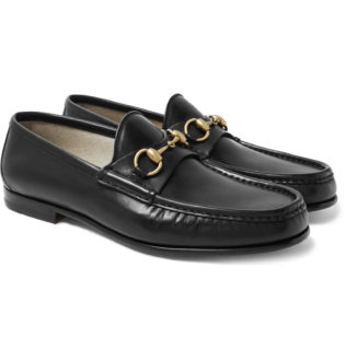 Roos Horsebit Burnished Leather Loafersf