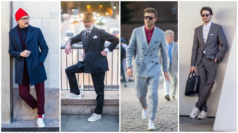 men's formal fashion sneakers
