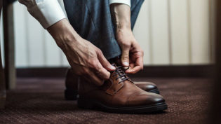 Businessman Clothes Shoes, Man Getting Ready For Work,groom Morning Before Wedding Ceremony