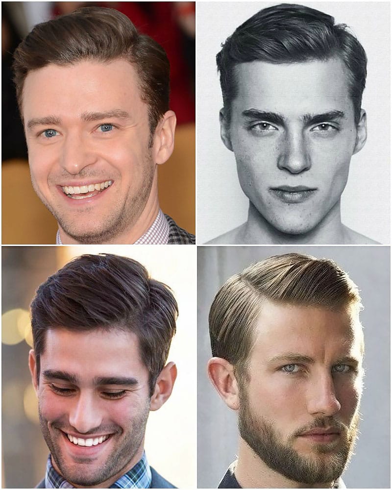 Justin Timberlake Side Part Haircut