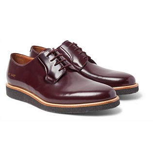 Polished Leather Derby Shoes