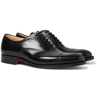 Toronto Cap Toe Leather Oxford Brogues