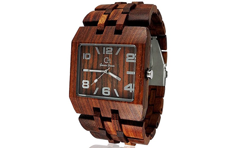 Wood Watch By Gassen James - Men's Style Omega I Rose Wood