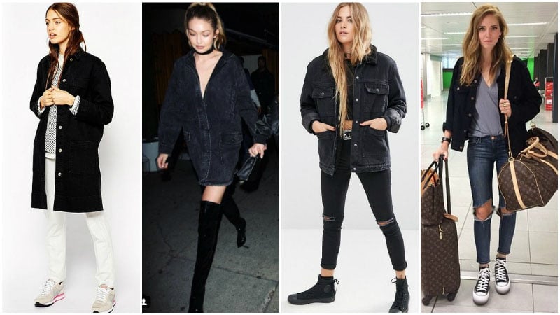 How To Rock Your Denim Jacket Like A Celebrity The Trend Spotter