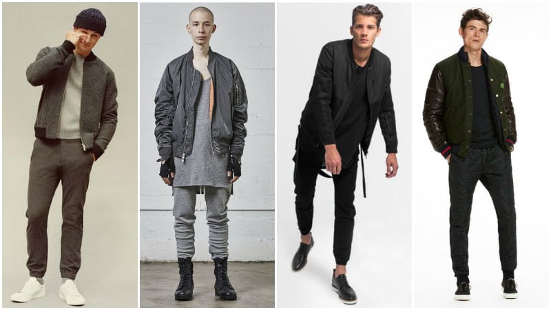Bomber Jackets and Joggers