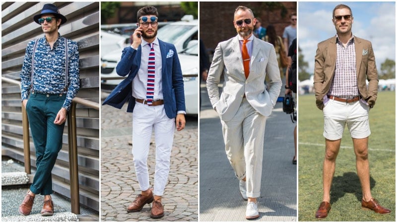 Sockless brogues discount