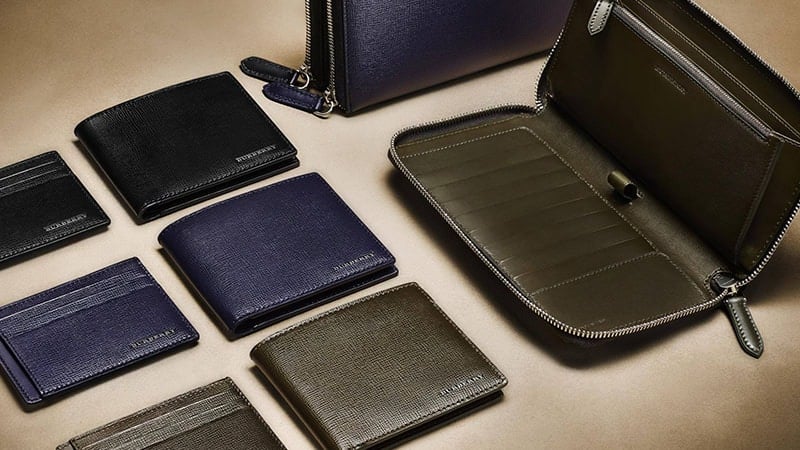 mens designer wallets burberry