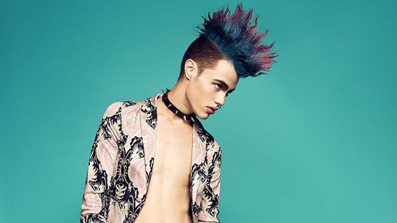 Punk Portrait Stock Photo - Download Image Now - Punk - Person, Hair,  Mohawk - iStock