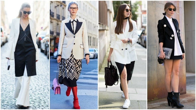 10 Chic Black And White Outfit Ideas You Will Love The Trend Spotter