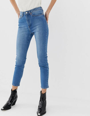 Northmore Denim Organic Super High Waist Straight Leg Jean