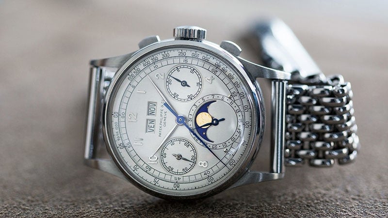 Patek Philippe Ref. 1518 in Stainless Steel