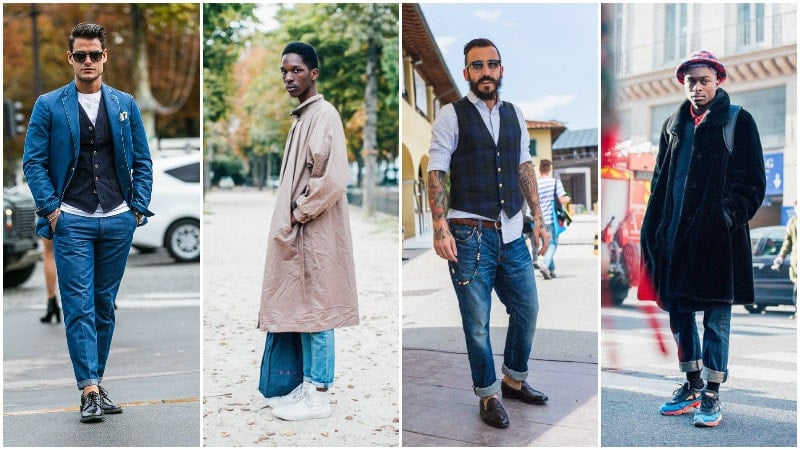 Men Refine the Art of Rolling Up Pants Legs  The New York Times