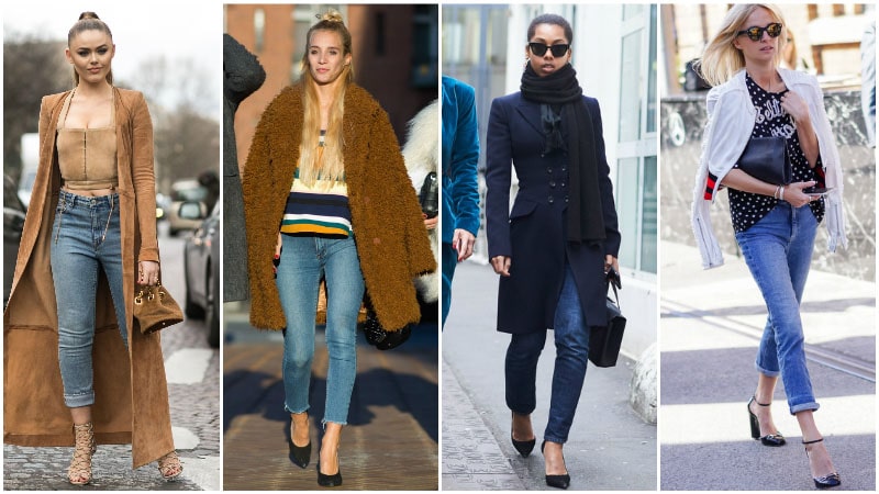 best heels for skinny jeans