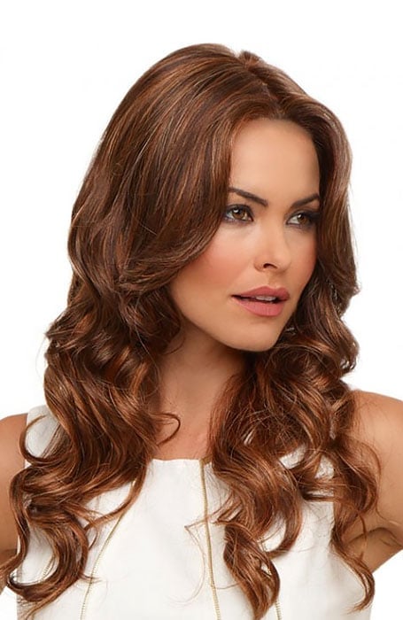 Brown Hair with Red Highlights