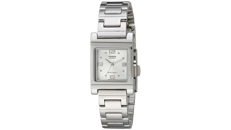 Casio Women's LTP1237D-7A Analog Quartz Silver Watch
