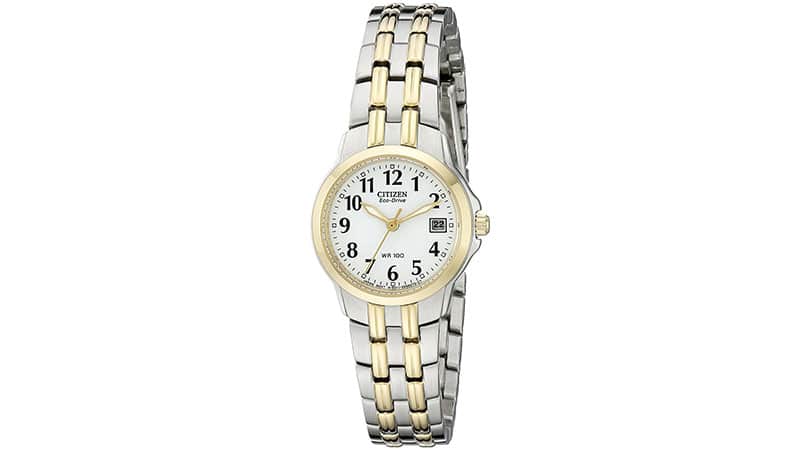 Citizen Eco-Drive Women's EW1544-53A Silhouette Two-Tone Stainless Steel Watch