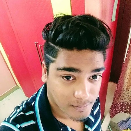 Man Braid Pompadour