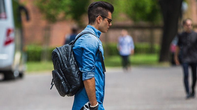 Rockabilly Pompadour with Undercut