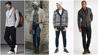 How to Wear a Cardigan: Men's Outfit Ideas