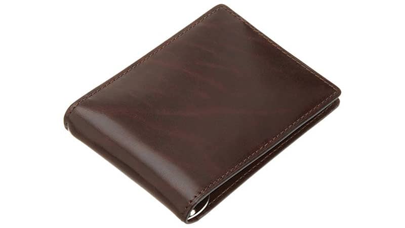 Trafalgar Cortina Leather Money Clip Wallet