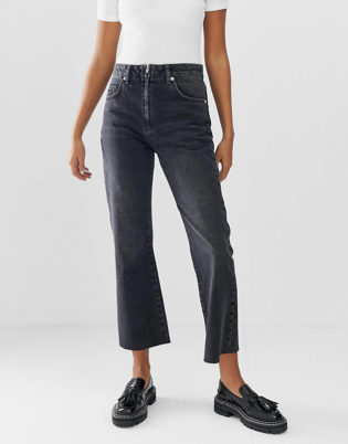 asos cropped jeans womens